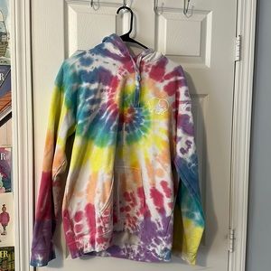 Women’s oversized tie-dye Ivory Ella hoodie
